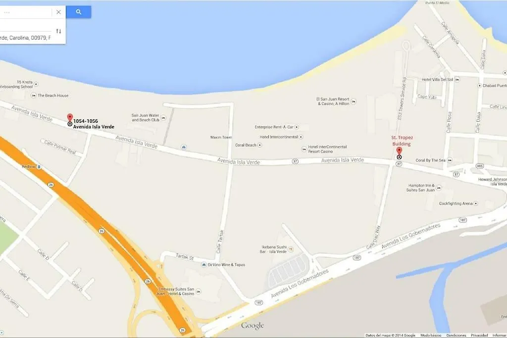 Studio Cosmopolitan Area Apartment San Juan 0*,